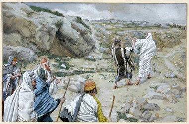 Ga weg van mij, Satan, illustratie voor Het Leven van Christus