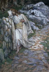 Mijn ziel is zeer bedroefd tot de dood, illustratie voor Het leven van Christus, ca. 1884-96