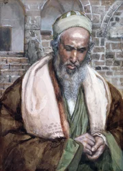Sint Lucas, illustratie voor Het leven van Christus, ca. 1884-96