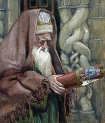 Simeon, illustratie voor Het leven van Christus