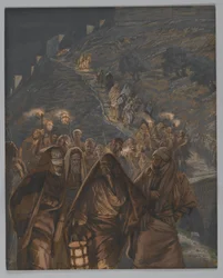 De Processie van Judas, illustratie uit Het Leven van Onze Heer Jezus Christus, 1886-94