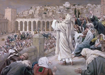 De Stem uit de Hemel, illustratie voor Het Leven van Christus