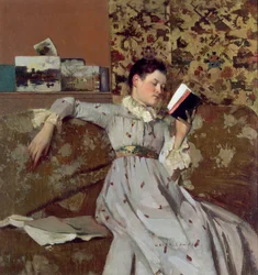 Caterina die een Boek Leest, c.1888