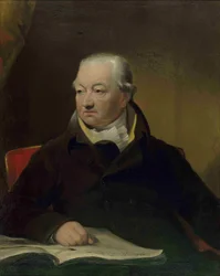 Portret van de violist en componist Johann Peter Salomon 1745-1815, c. 1815