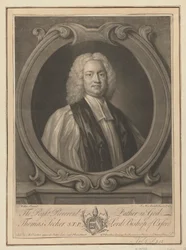 Thomas Secker, Lord Bisschop van Oxford