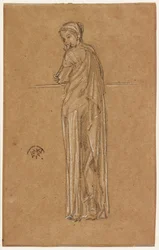 Geklede figuur staand