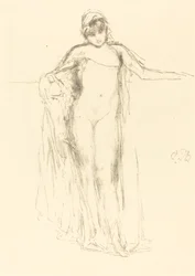 Geklede Model, Staand