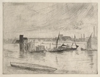 Vroege ochtend Battersea