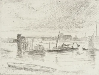 Vroege ochtend, Battersea
