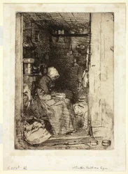 De Oude Vrouw met Lappen