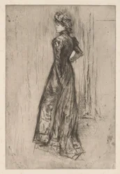 Maud, staand