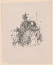 Moeder en dochter [La Mère Malade].