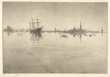 Nocturne, uit de Eerste Venetië Set (Venetië, Een Serie van Twaalf Etsen)