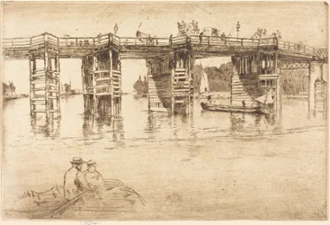 De oude Putney Bridge