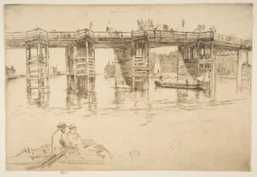 De oude Putney Bridge
