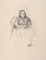 Portretstudie - Mevrouw Phillip