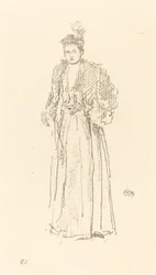 Portretstudie: Miss Charlotte R. Williams