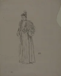 Portretstudie: Miss Charlotte R. Williams