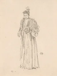 Portretstudie: Miss Charlotte R. Williams