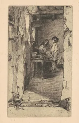 Voddenrapers, Quartier Mouffetard, Parijs