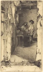 Voddenrapers, Quartier Mouffetard, Parijs