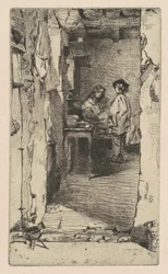Voddenrapers, Quartier Mouffetard, Parijs
