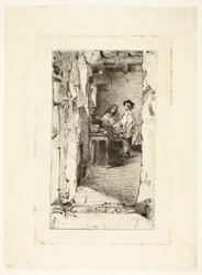 Voddenrapers, Quartier Mouffetard, Parijs