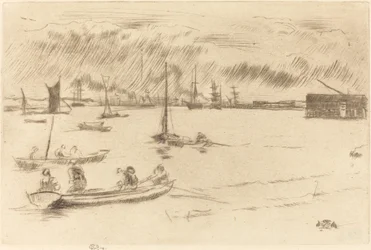 De Theems richting Erith