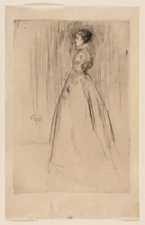 De fluwelen jurk (Mrs Leyland)