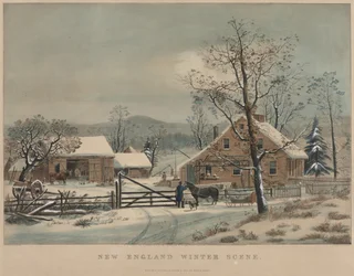 New England Wintertafereel
