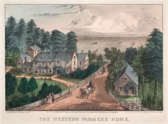 Het huis van de westerse boeren