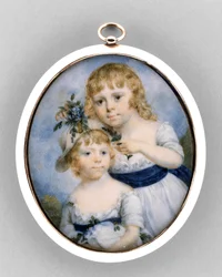Portret van twee zussen, ca. 1795