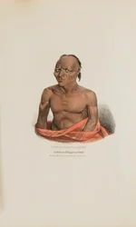 ASH-E-TAA-NA-QUET; Een gevierd Chippeway opperhoofd, uit de Aboriginal Portfolio