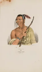 JACK-O-PA of de Zes; Een Chippeway opperhoofd, uit de Aboriginal Portfolio
