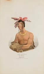 MISH-SHA-QUAT of de heldere hemel; een Chippeway opperhoofd, uit de Aboriginal Portfolio