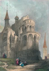 De Kerk van St. Maria. Keulen, 1834