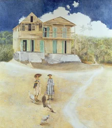 Twee Oude Zusters, Jacmel, Haïti, 1974