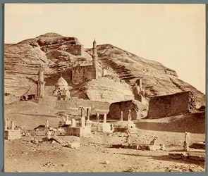 Egypte. Caïro. Fort van Muhammad Ali bij het Mukattamplateau (18e/19e eeuw)