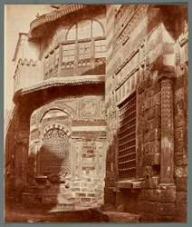 Egypte. Caïro. Sabil-Kuttab van sultan Mahmud (1750)