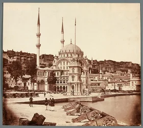 "Moskee van Tophanna" [Istanbul. Moskee in Tophane]