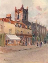 Chertsey Church, 1912, 1914