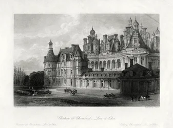 Chateau de Chambord, Loir-et-Cher, Frankrijk