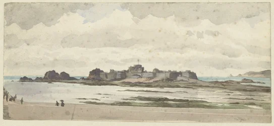 Kasteel of vesting aan de kust