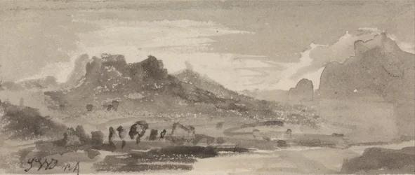 Bergachtig landschap