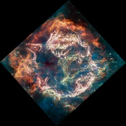 Cassiopeia A (MIRI Beeld)
