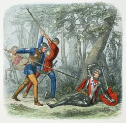 Dood van Warwick de Kingmaker, Slag bij Barnet, 1471, 1864