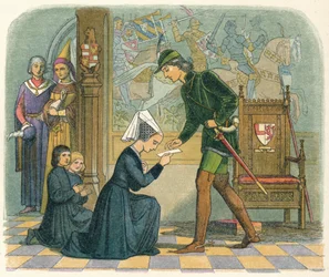 Edward IV en Lady Elizabeth Grey, 1464, 1864