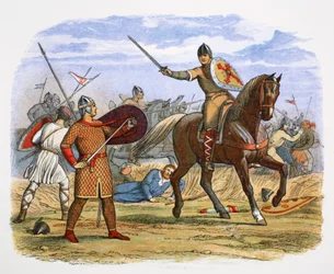 Robert, Hertog van Normandië, gevangen bij de Slag bij Tinchebraye, Normandië, 1106 1864