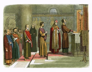 De baronnen zweren hun vrijheden te bereiken