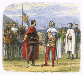 De prins dwingt een amnestie af van Pedro de Wrede